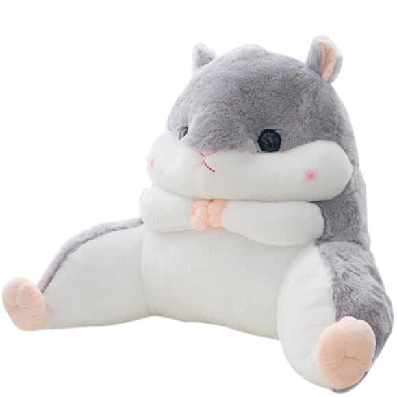 Cute Cartoon Rabbit Soft Plush Pillow Seat Waist Rest Cushion Lumbar Support Waist Pillow