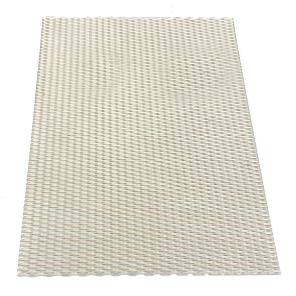 300x200mm Titanium Metal Mesh Perforated Diamond Holes Plate 1mm