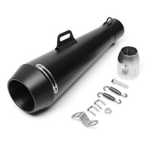 51mm Universal Motorcycle Bike Exhaust Muffler Pipe DB Killer Mute Silence