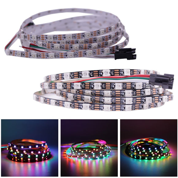 DC5V 2M Narrow 5MM Width WS2812B 5050 60LED/M IP20 IndividualAddressable RGB Dream Color LED Strip Light