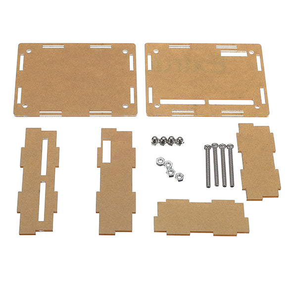 3Pcs Transparent Acrylic Case Protective Housing For 4 Channel Relay Module