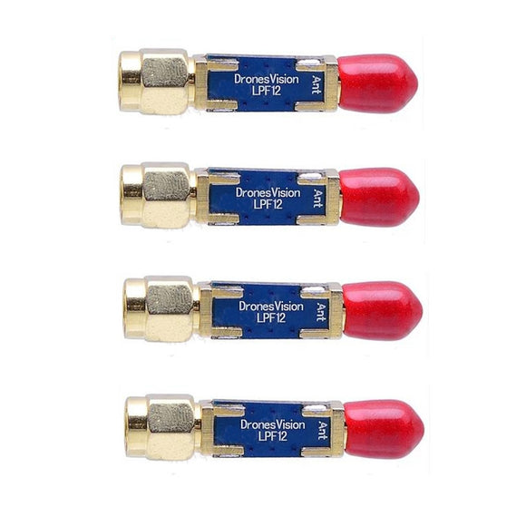4 PCS 1.4Ghz Low Pass Filter For 1.2Ghz System FPV RC AV Transmitter LPF