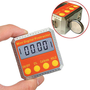 Mini Digital Angle Ruler Protractor Electronic Inclinometer Angle Gauge 360 Magnetic Base