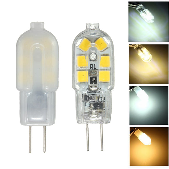 G4 Base 2W 12SMD LED Warm/Cool/Natural White Light Lamp Bulb AC/DC12V