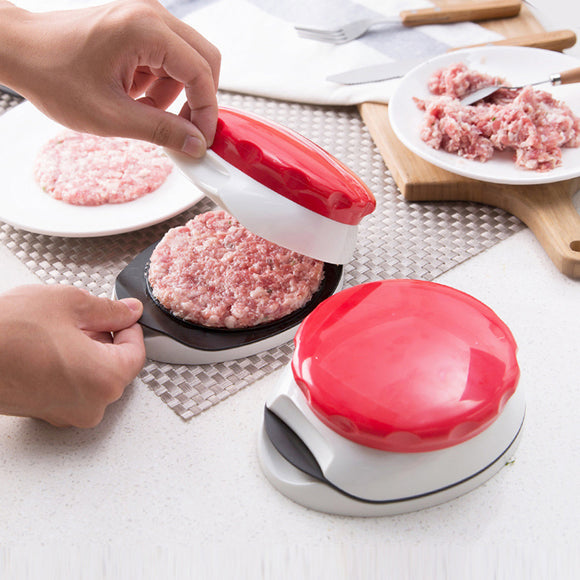 DIY Meat Press Hamburger Press/ABS Adjustable Hand Held Hamburger Patty Make Slicer Kitchen Tool