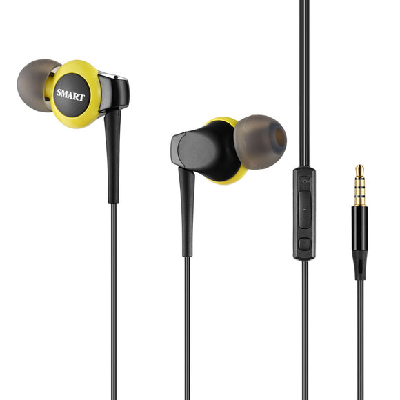 XIMU XM-912 Wired Ccontrol In-ear Headphone With MIC For Samsung Xiaomi iPhone