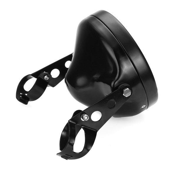 7inch Motorcycle Round LED Daymaker Headlight Housing Bucket W/Bracket Universal