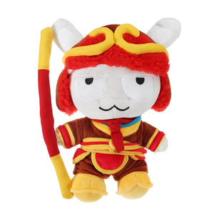 XIAOMI Red Stuffed Plush Toy Classic MITU The Monkey King 25cm Cute Soft Doll Kids Best Gift