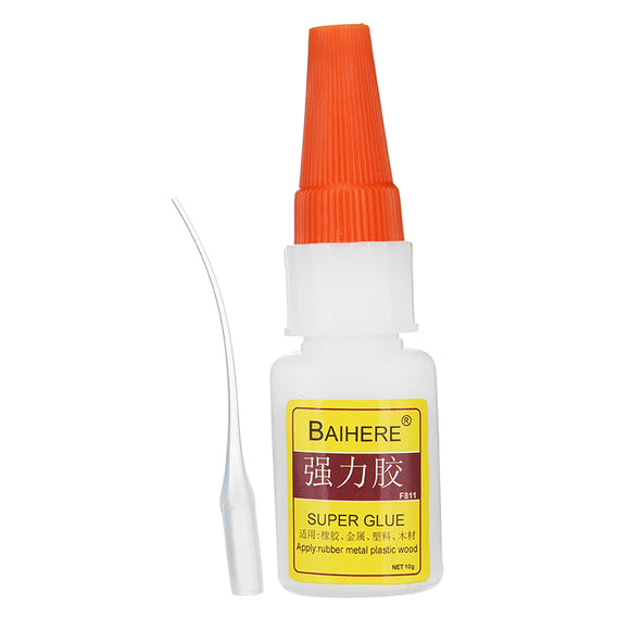 10g Metal Super Glue Quick Drying Strong Instant Adhesive for Stainless Steel Alloy Hardware Mould