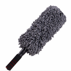 Car Fiber Retractable Wax BrushMop Dust Brush Care Cleaning Products