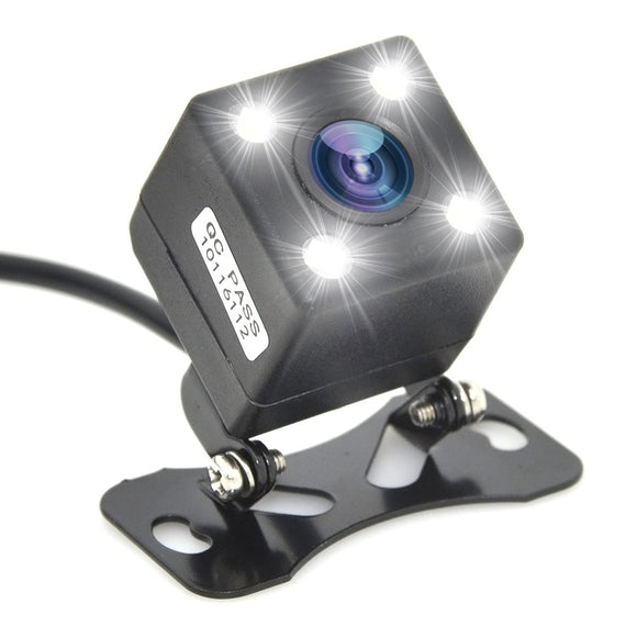 170 Waterproof 4 LED HD CCD Car Backup Rear View Reverse Camera Night Vision