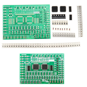 DIY SMD Components Welding Exercise Board Kit with 77pcs SMD Components For New Starter Practice