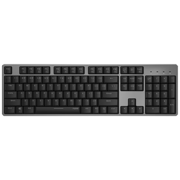 Rapoo MT700 104Keys Rechargeable bluetooth Wireless Wired Backlit Office Mechanical Gaming Keyboard