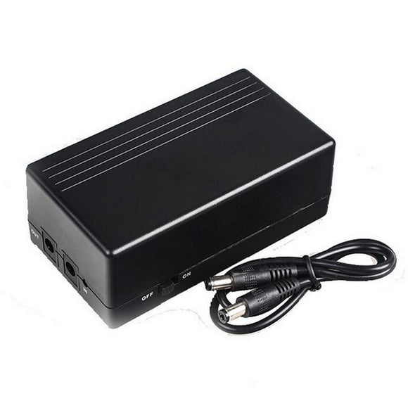 12V1A 14.8W Mini UPS Battery Backup Security Standby Power Power Supply Uninterruptible Power Supply