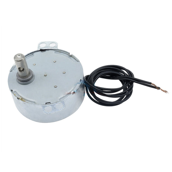 TYC-50 AC 100-120V /DC 12V 50/60Hz Synchron Motor 5-6RPM Robust Drehmoment 4W CW/CCW