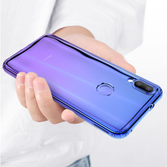 Bakeey Gradient Shockproof Soft TPU Protective Case for Xiaomi Redmi 7