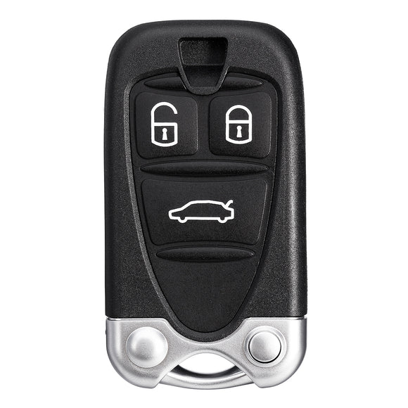 3 Buttons Remote Key Fob Case w/ CR2032 Battery For Alfa Romeo Brera/156/159/GT