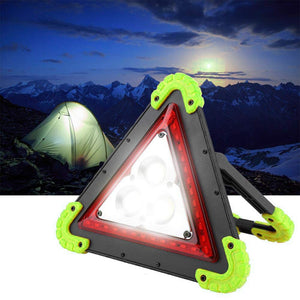 LUSTREON 3 COB+36 LED Outdoor Portable Handle Triangle Work Light Car Repair Camping Emergency Lamp