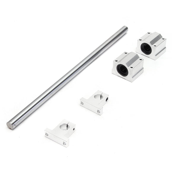 16mm x 400mm Linear Rail Shaft With SC16UU Bearing Block Guide Support For CNC Parts