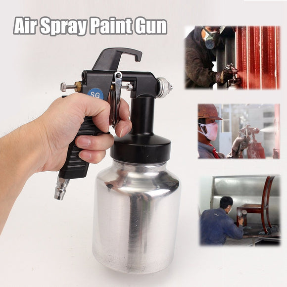 Low Pressure Air Spray Paint Gun House Latex Stain Varnish Painting Fence NEW