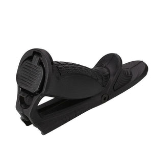 AURKTECH 20MM Outdoor Hunting Tactical Plastic Black Ergonomic Forward Point Angled Fore Grip