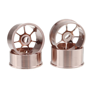4PCS Firelap Metal Wheel Rims for IW04M IW05 AWD MINI-Z MINI-Q 1/28 RC Car Vehicles Parts