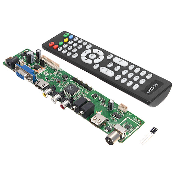 V56 Universal LCD TV Controller Driver Board PC / VGA / TV / HD / USB Interface