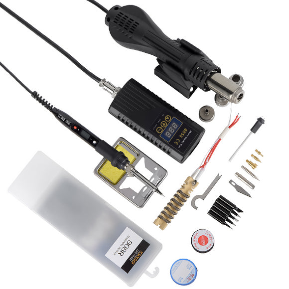 JCD 8858 700W Hot Air Heater Micro Rework Soldering Station LED Digital Hair Dryer for Soldering Heat Welding Repair Tools