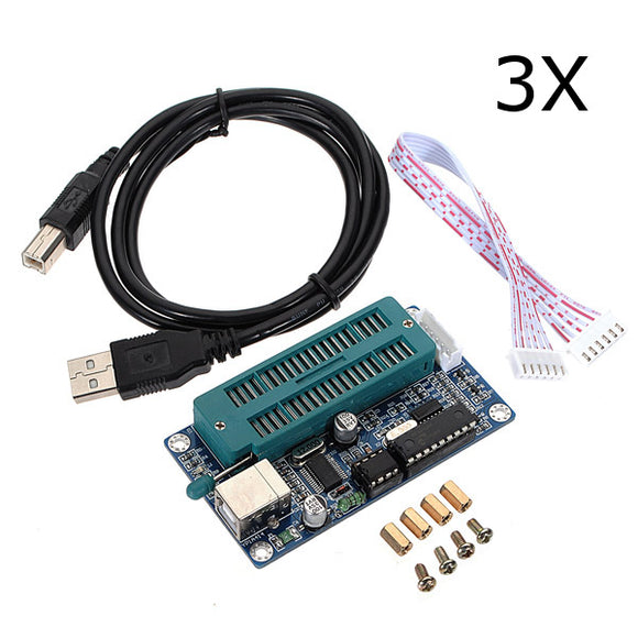 3Pcs Geekcreit K150 ICSP USB PIC Automatic Develop Microcontroller Programmer