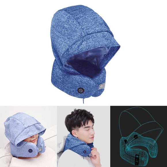 Xiaomi Smart bluetooth Folding Neck Pillow Headset Earphone Airplane Travel Massage Rest Sleep Headrest