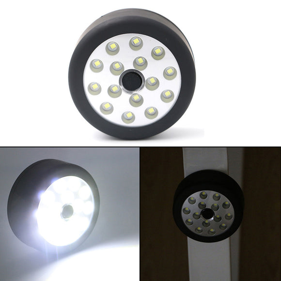 15 LEDs 3 Modes Hanging Tent Lamp Magnetic Camping Light Portable Mini Work Light