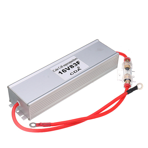 Automotive Electronic Rectifier Super Capacitor 16V83F 2.7V500F Super Farad Capacitor With Aluminum Shell