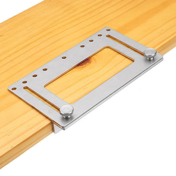 Door Furniture Handle Hole Punch Locator Wood Drilling Anchor Guide Drilling Woodworking Tools