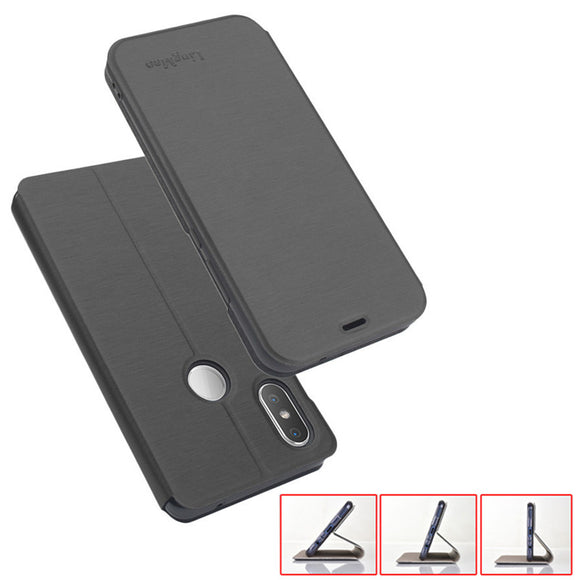 Shockproof Full Cover Flip Desktop Stand Card Slot PU Leather Protective Case for Xiaomi Mi Mix 2s