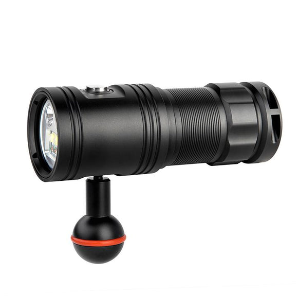Trustfire DF30 2350lm Rechargeable Dive Flashlight Underwater Diving Photo Video Flashlight
