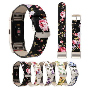 Kidston Floral Sport Strap Replace Band Loop Lugs for Fitbit Charge 2