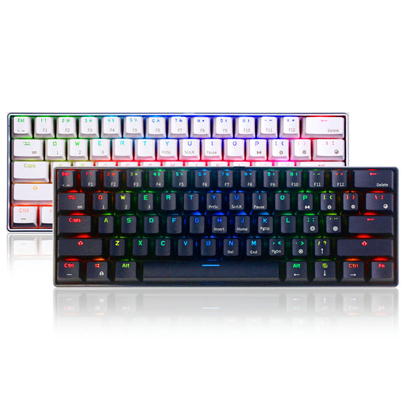 Royal Kludge RK61 bluetooth Wired Dual Mode 60% RGB Mechanical Gaming Keyboard