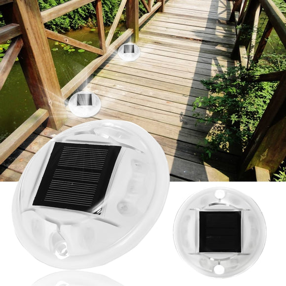 Solar Powered 10 LED Light Waterproof  IP68 Driveway Road Path Step Dock Outdoor Lamp