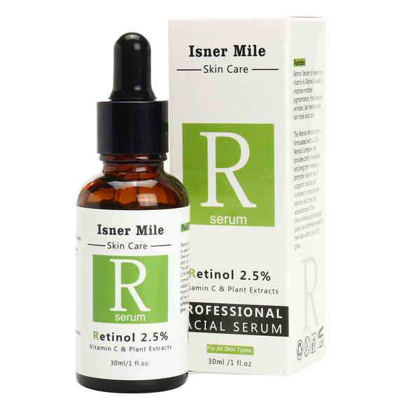 Isner Mile Retinol Serum Moisturizers Serums Anti Wrinkle Vitamin C Hyaluronic Acid Plant Extract