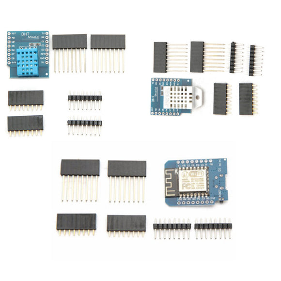 Wemos DHT11 Shield + DHT22 Shield + D1 Mini NodeMcu Lua WIFI ESP8266 Development Board