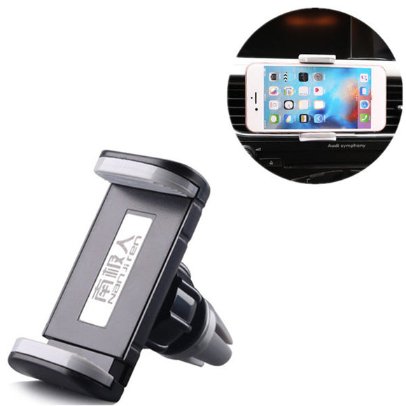 NanJiren Universal 360 Degree Rotating Car Outlet Phone Holder for Samsung S7 Huawei GPS
