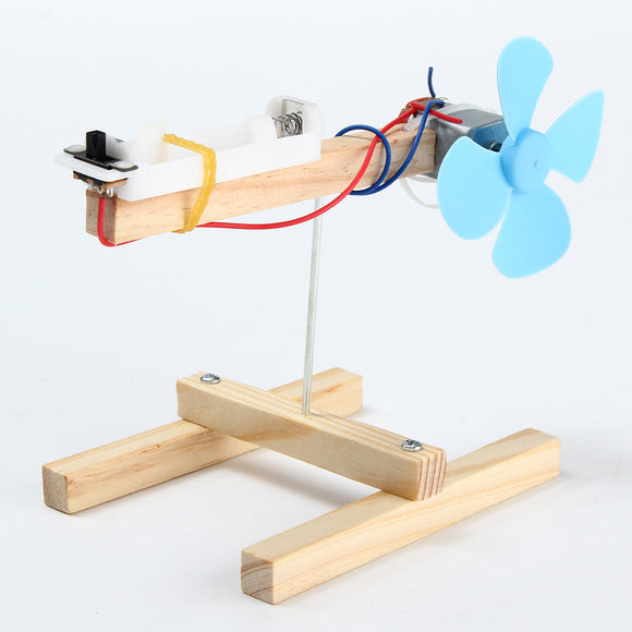 DIY Rotary Aircraft Technology Invention Material Package Manual Assembly Model Toys