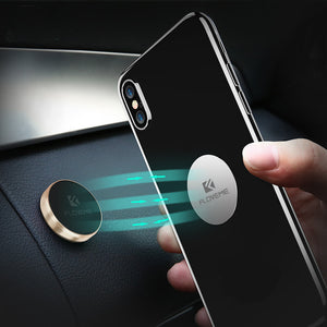 FLOVEME Magnetic Car Phone Holder Sticker Mount Stand Multifunctional for Car Dashboard Wall Desk