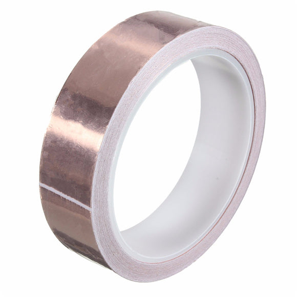 25mm  10m Pure Cooper Foil Tape EMI Single Side Conductive Tape