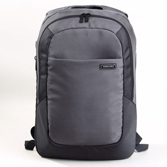 KINGSONS Men 15.6-inch Laptop Backpack Business Casual Daypack Schoolbag