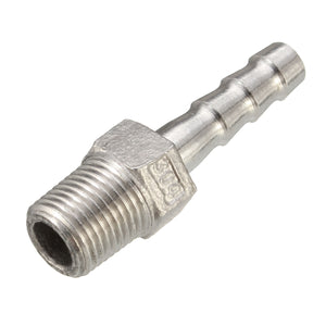 1/8 Inch Stainless Steel Hose Tails Barb Connector BSPT Thread Pipe Adapter