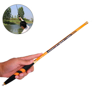 ZANLURE 3.4-3.6m Full Carbon Fiber Ultra-light Ultra Hard Telescopic Fishing Rod Portable Saltwater Fishing Pole
