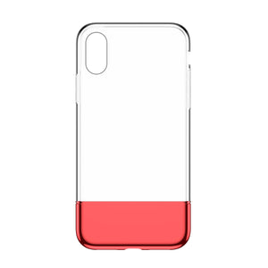 Baseus Protective Case For iPhone XR Hybrid Color Transparent Fingerprint Resistant Back Cover