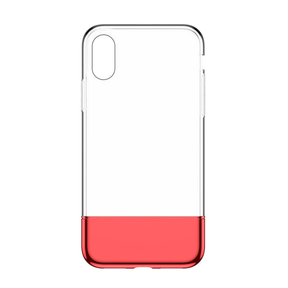 Baseus Protective Case For iPhone XR Hybrid Color Transparent Fingerprint Resistant Back Cover