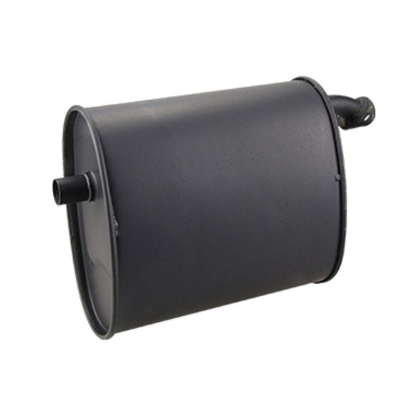 Universal Black Iron 2-3KW Exhaust Muffler Silencer for 5.5HP 6.5HP 3500W 4000W Gasoline Generator